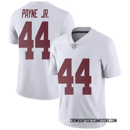 Men's Nike Damon Payne Jr. Alabama Crimson Tide Limited White Football College Jersey