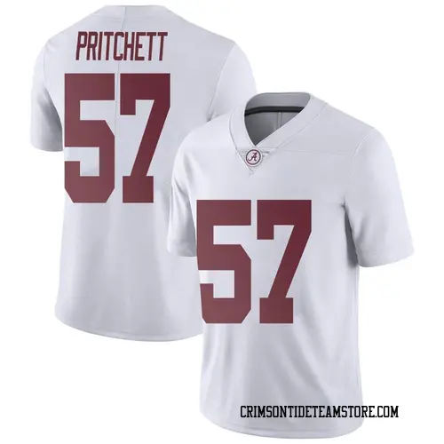 Elijah Pritchett Men's Nike White Alabama Crimson Tide Pick-A-Player NIL Replica Football Jersey Size: Extra Large