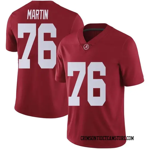 Men's Nike JD Martin Alabama Crimson Tide Limited Crimson Football College Jersey