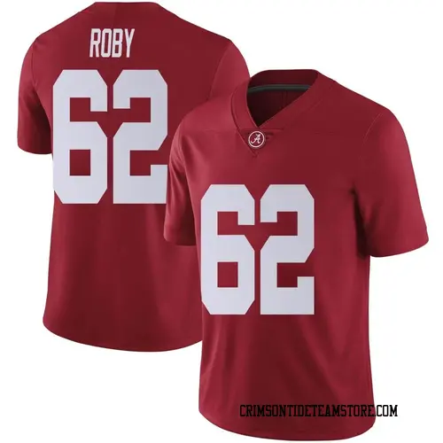 Men's Nike Jackson Roby Alabama Crimson Tide Limited Crimson Football College Jersey