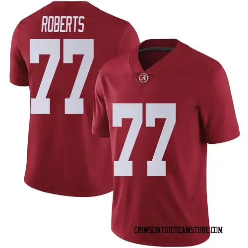 Men's Nike Jaeden Roberts Alabama Crimson Tide Limited Crimson Football College Jersey