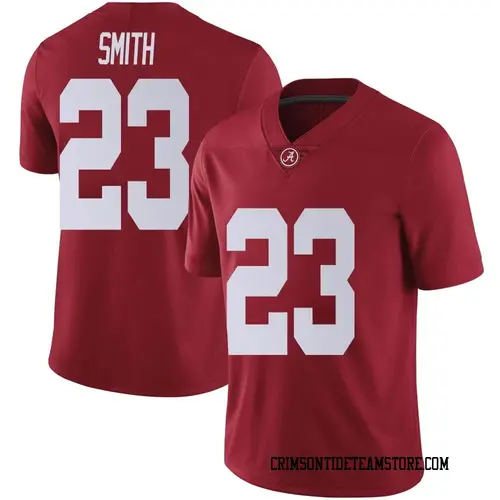 Men's Nike James Smith Alabama Crimson Tide Limited Crimson Football College Jersey