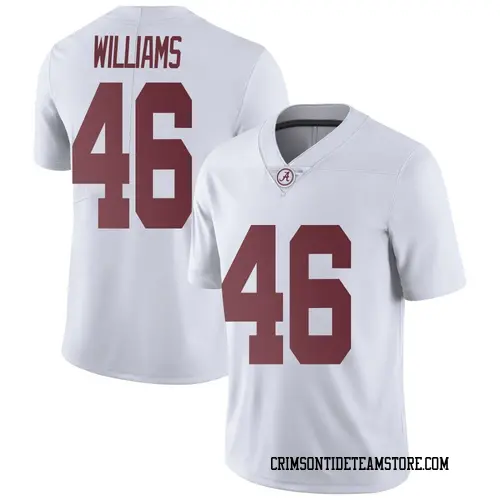 Men's Nike Jay Williams Alabama Crimson Tide Limited White Football College Jersey