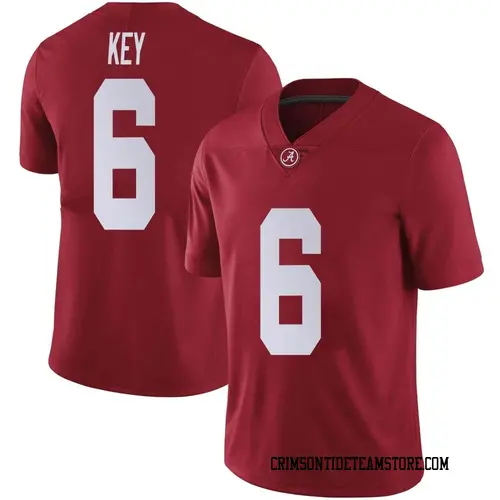 Men's Nike Jaylen Key Alabama Crimson Tide Limited Crimson Football College Jersey