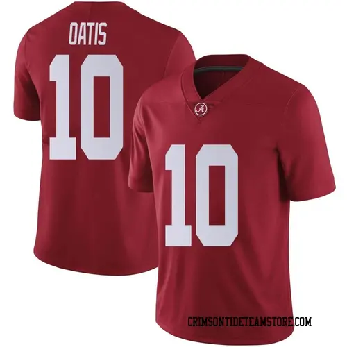 Men's Nike Jehiem Oatis Alabama Crimson Tide Limited Crimson Football College Jersey