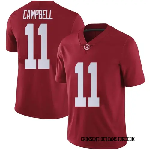 Men's Nike Jihaad Campbell Alabama Crimson Tide Limited Crimson Football College Jersey