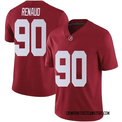 Men's Nike Jordan Renaud Alabama Crimson Tide Limited Crimson Football College Jersey