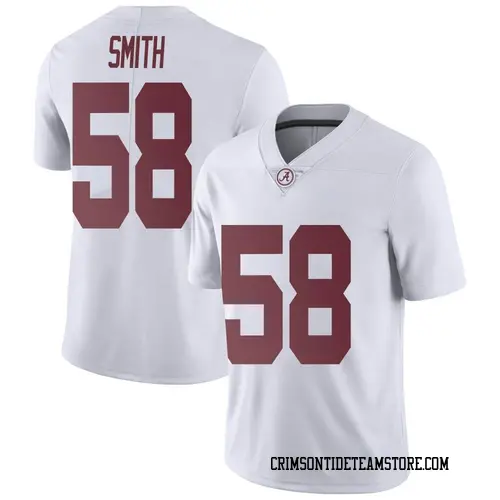 Men's Nike Jordan Smith Alabama Crimson Tide Limited White Football College Jersey