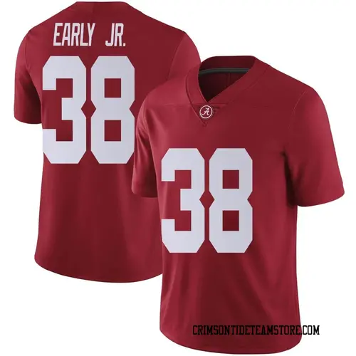 Men's Nike Marcus Early Jr. Alabama Crimson Tide Limited Crimson Football College Jersey