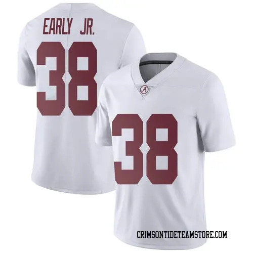 Men's Nike Marcus Early Jr. Alabama Crimson Tide Limited White Football College Jersey