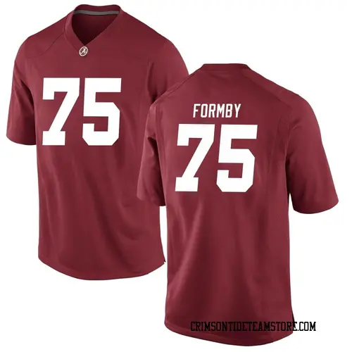 Men's Nike Wilkin Formby Alabama Crimson Tide Replica Crimson Football College Jersey