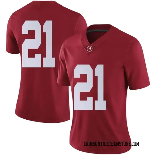 Women's Nike Bubba Hampton Alabama Crimson Tide Limited Crimson Football College Jersey