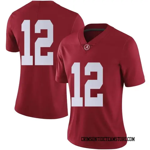 Women's Nike Dylan Lonergan Alabama Crimson Tide Limited Crimson Football College Jersey