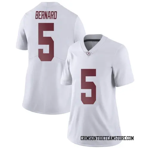 Women's Nike Germie Bernard Alabama Crimson Tide Limited White Football College Jersey