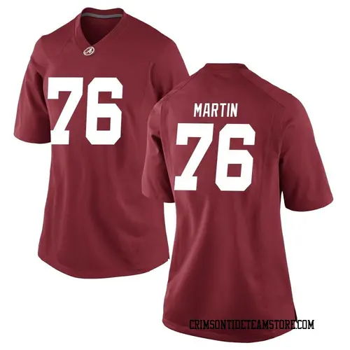 Women's Nike JD Martin Alabama Crimson Tide Replica Crimson Football College Jersey