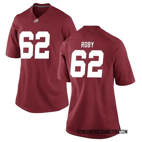 Women's Nike Jackson Roby Alabama Crimson Tide Game Crimson Football College Jersey