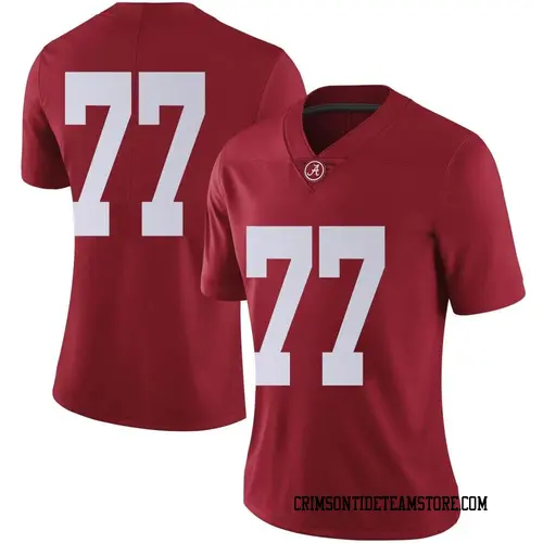 Women's Nike Jaeden Roberts Alabama Crimson Tide Limited Crimson Football College Jersey