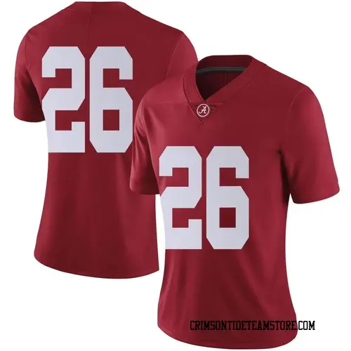 Women's Nike Jam Miller Alabama Crimson Tide Limited Crimson Football College Jersey