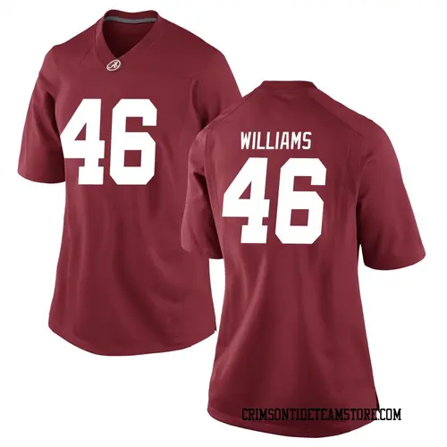 Women's Nike Jay Williams Alabama Crimson Tide Game Crimson Football College Jersey