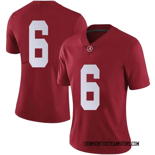 Women's Nike Jaylen Key Alabama Crimson Tide Limited Crimson Football College Jersey