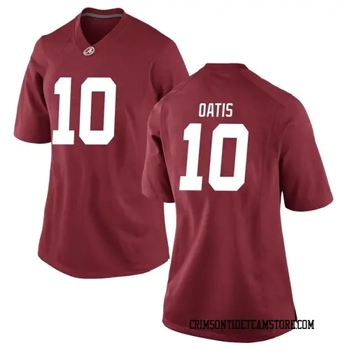 Women's Nike Jehiem Oatis Alabama Crimson Tide Game Crimson Football College Jersey