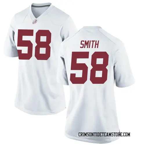 Women's Nike Jordan Smith Alabama Crimson Tide Game White Football College Jersey