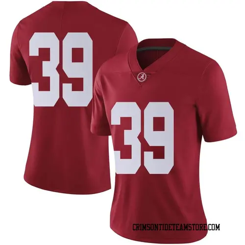 Women's Nike Kaleb Fleming Alabama Crimson Tide Limited Crimson Football College Jersey