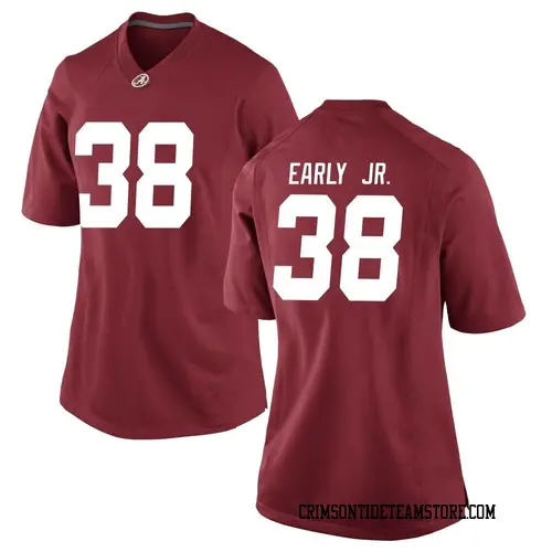 Women's Nike Marcus Early Jr. Alabama Crimson Tide Game Crimson Football College Jersey