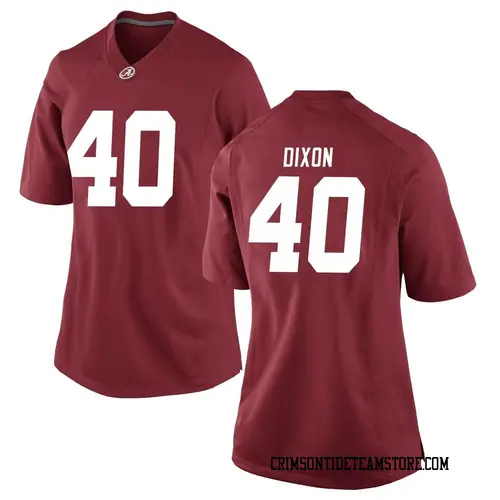 Women's Nike Sterling Dixon Alabama Crimson Tide Game Crimson Football College Jersey