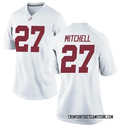 Women's Nike Tony Mitchell Alabama Crimson Tide Game White Football College Jersey