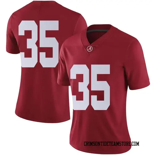 Women's Nike Zarian Courtney Alabama Crimson Tide Limited Crimson Football College Jersey