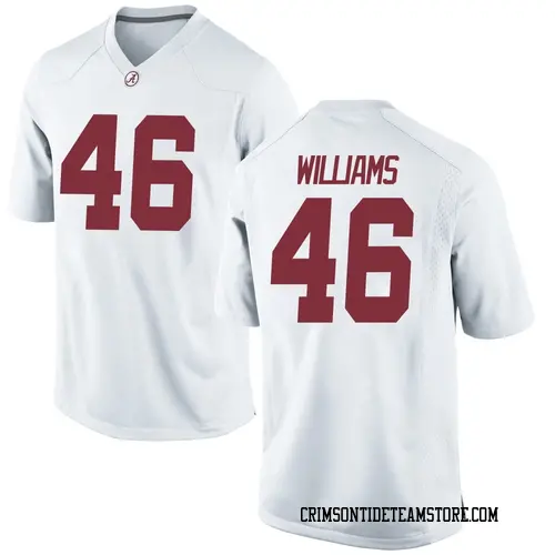 Youth Nike Jay Williams Alabama Crimson Tide Replica White Football College Jersey